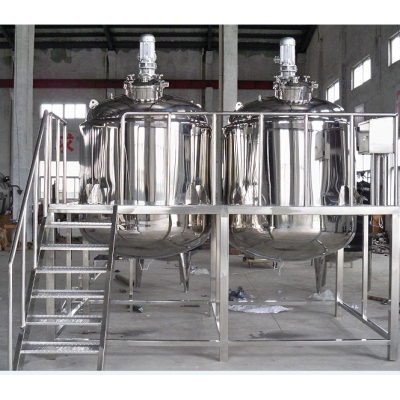 Mixer And Homogenizer Making Machine Shampoo Mixer