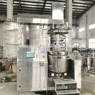 BXZRJ-300L High Shearing Vacuum Emulsifier Mixer Machine for Cosmetics