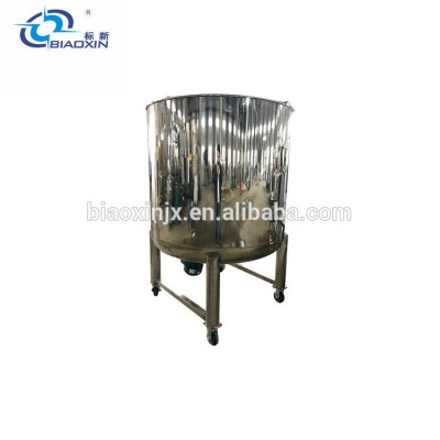 Stainless Steel 1500L Industrial Chemical Magnetic Mixing Tank With Agitator